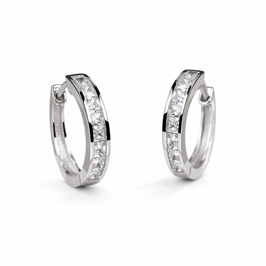 Sterling Silver Huggies