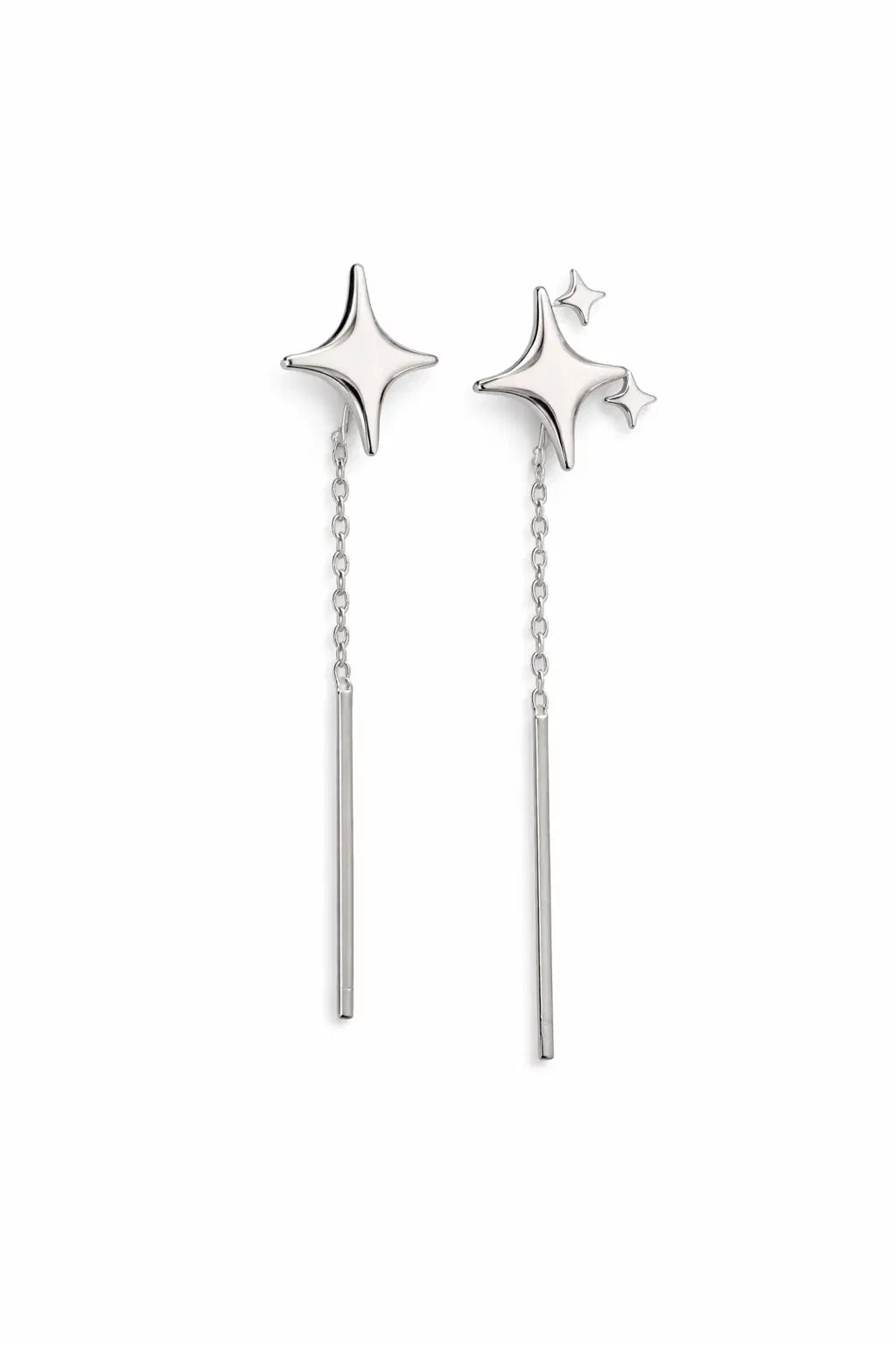 Star and Moon Earrings