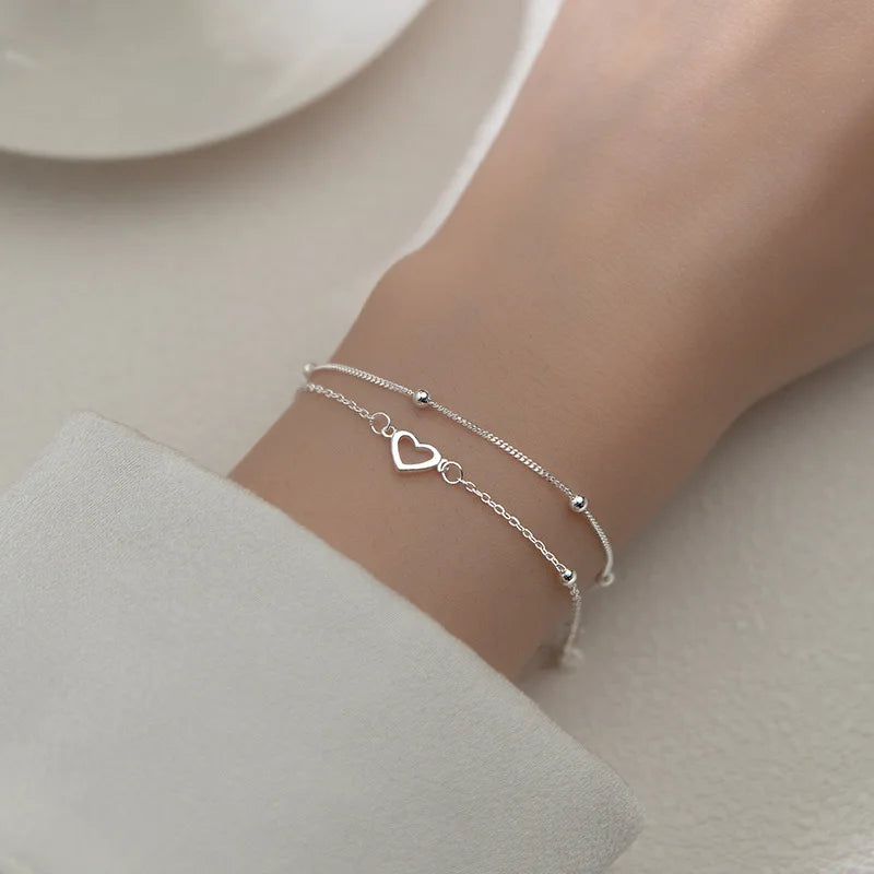 Heart of Silver Bracelet