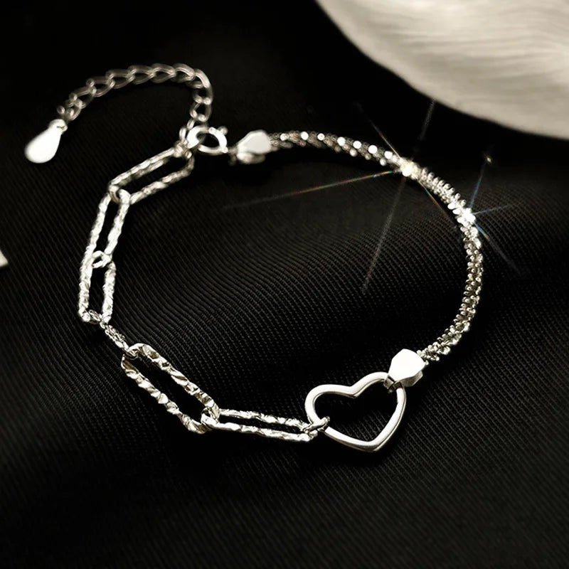 Heart of Silver Bracelet