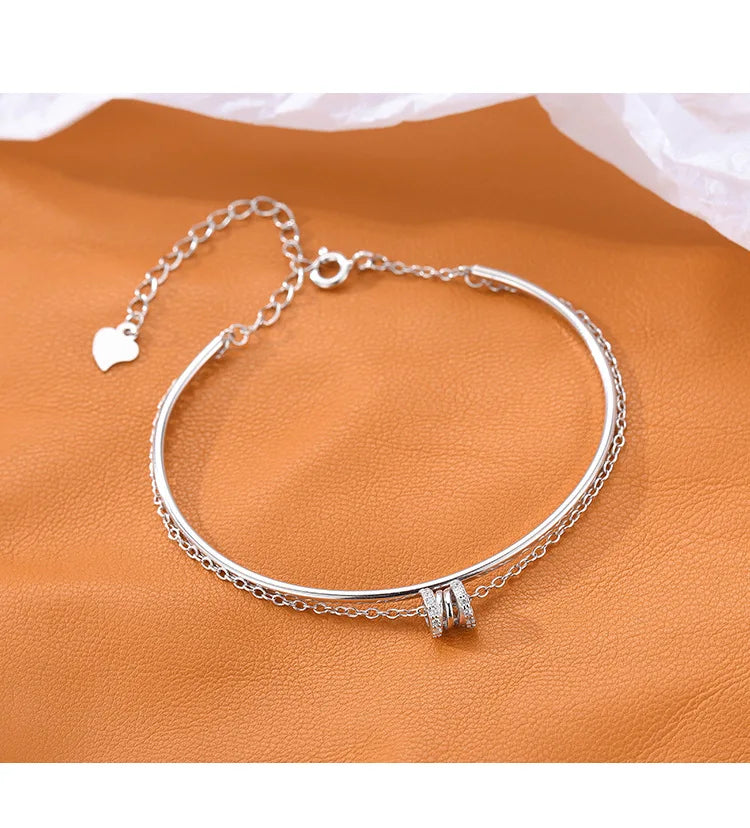 Heart of Silver Bracelet