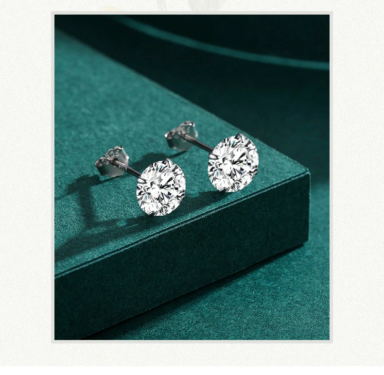 Sterling Silver Stud Earrings