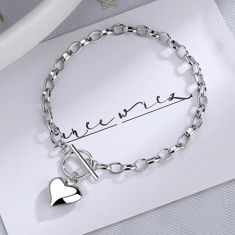 Heart of Silver Bracelet