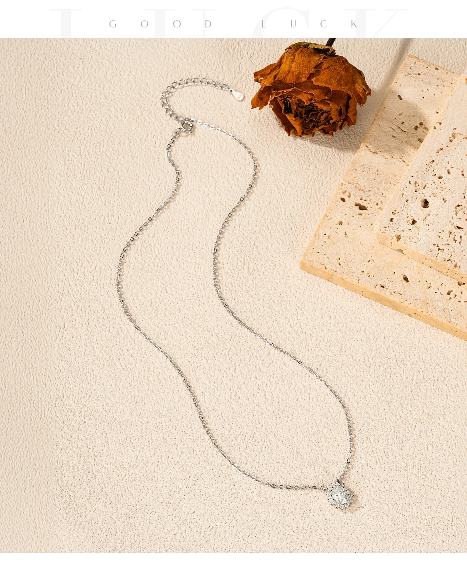 Moissanite Pendant Necklace