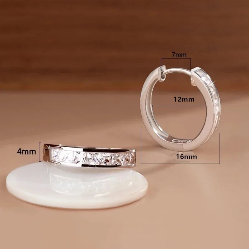 Sterling Silver Huggies