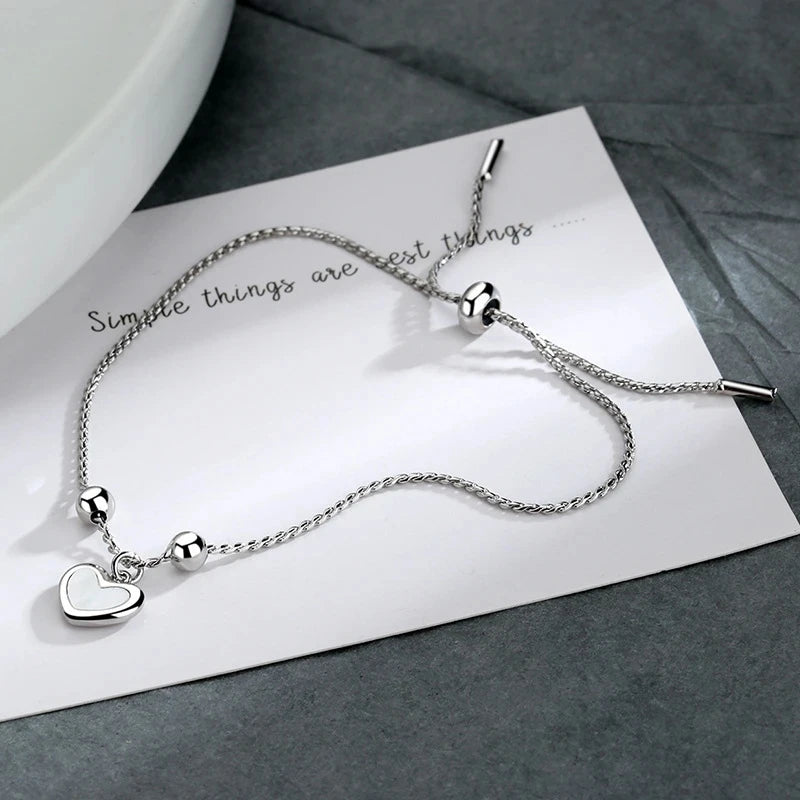 Heart of Silver Bracelet