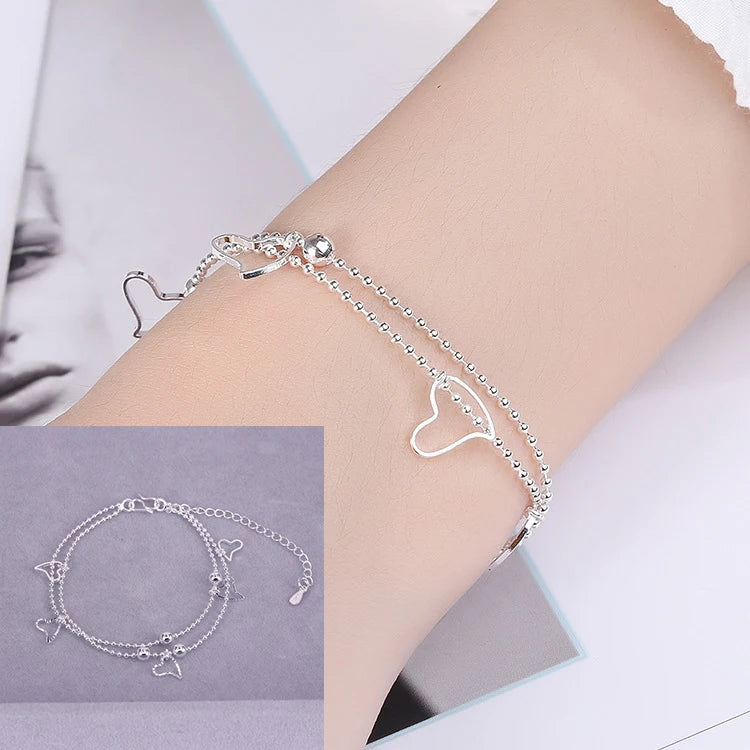 Heart of Silver Bracelet