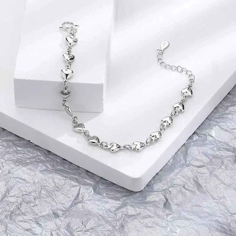 Heart of Silver Bracelet