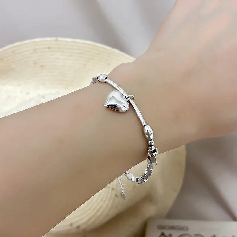 Heart of Silver Bracelet