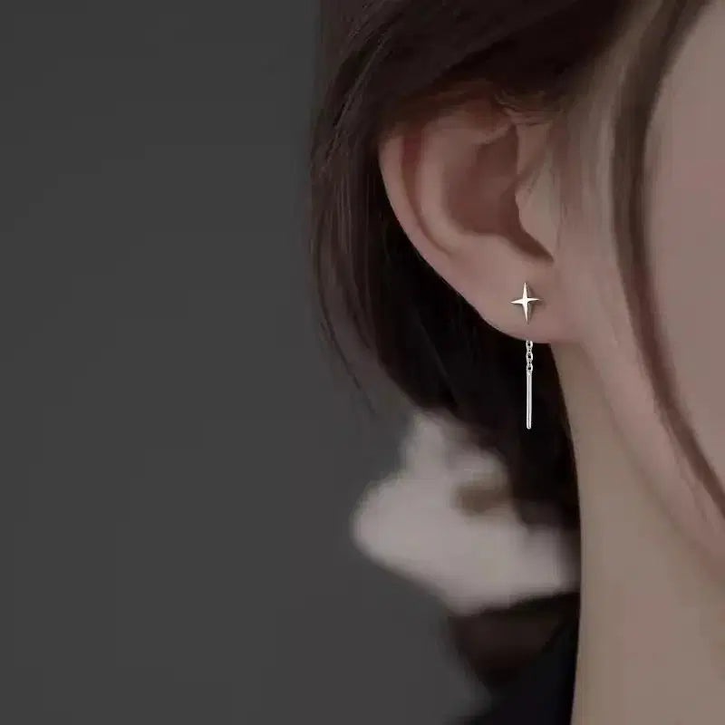 Star and Moon Earrings