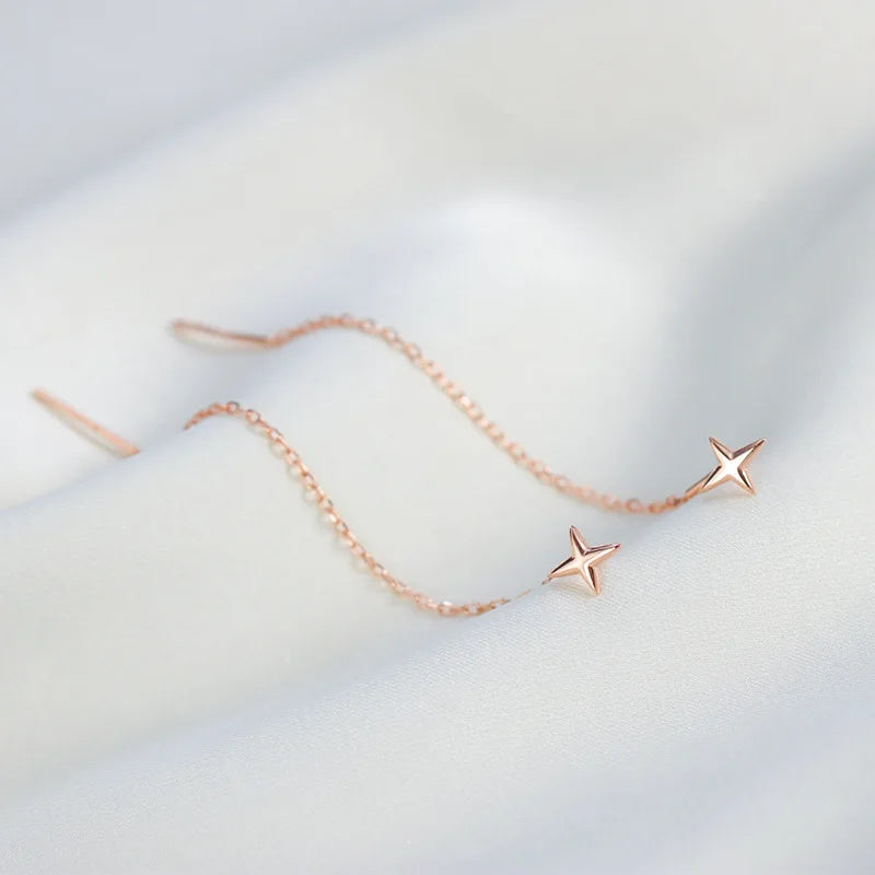 Star and Moon Earrings