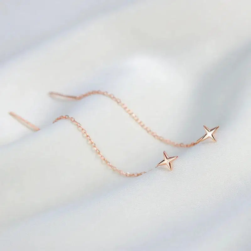Star and Moon Earrings