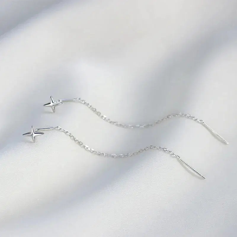 Star and Moon Earrings