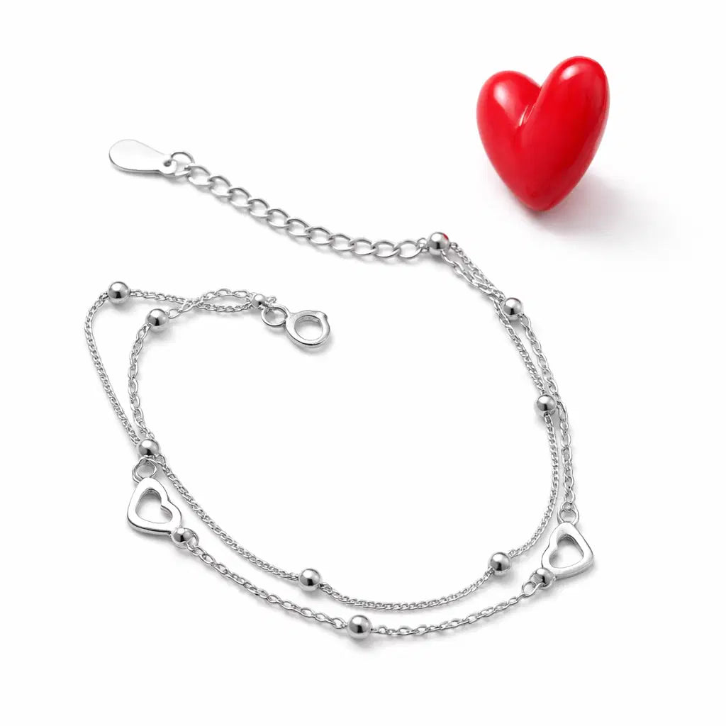 Heart of Silver Bracelet