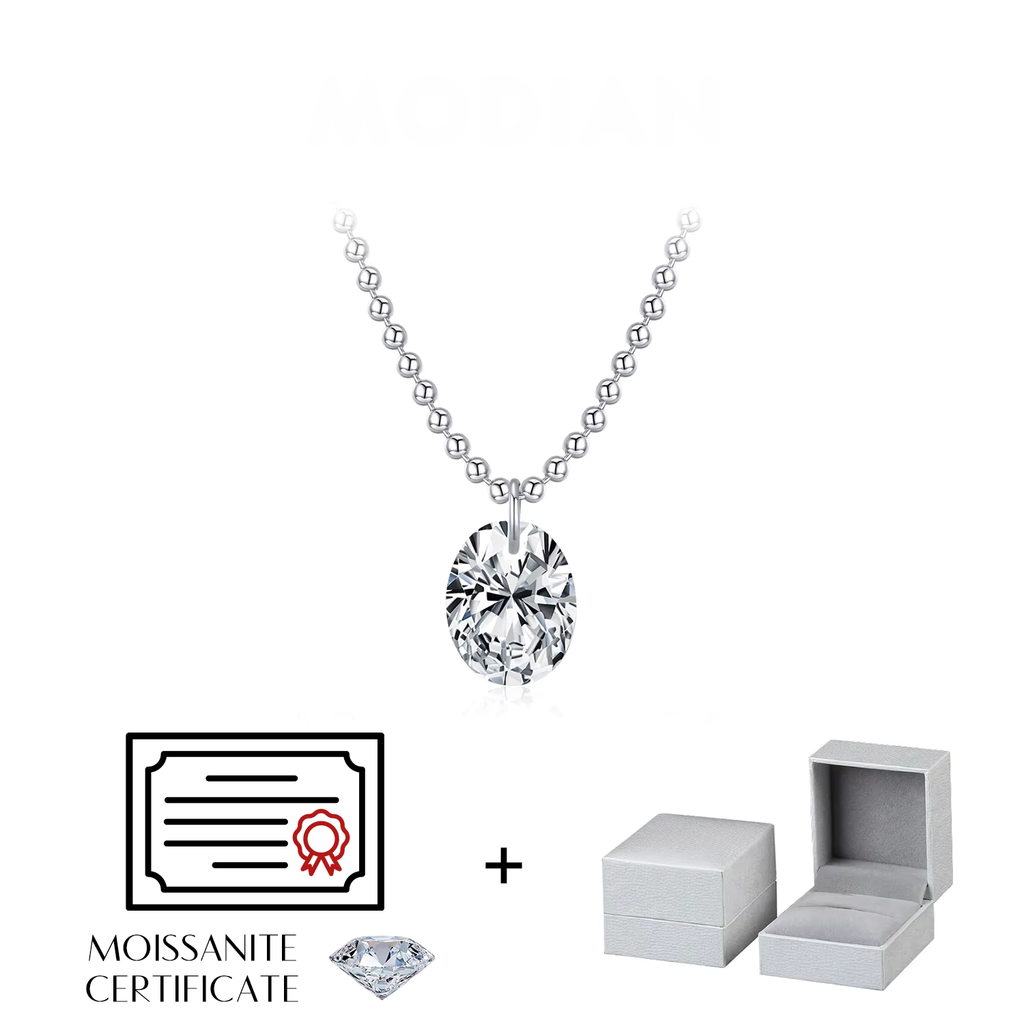 Moissanite Pendant Necklace