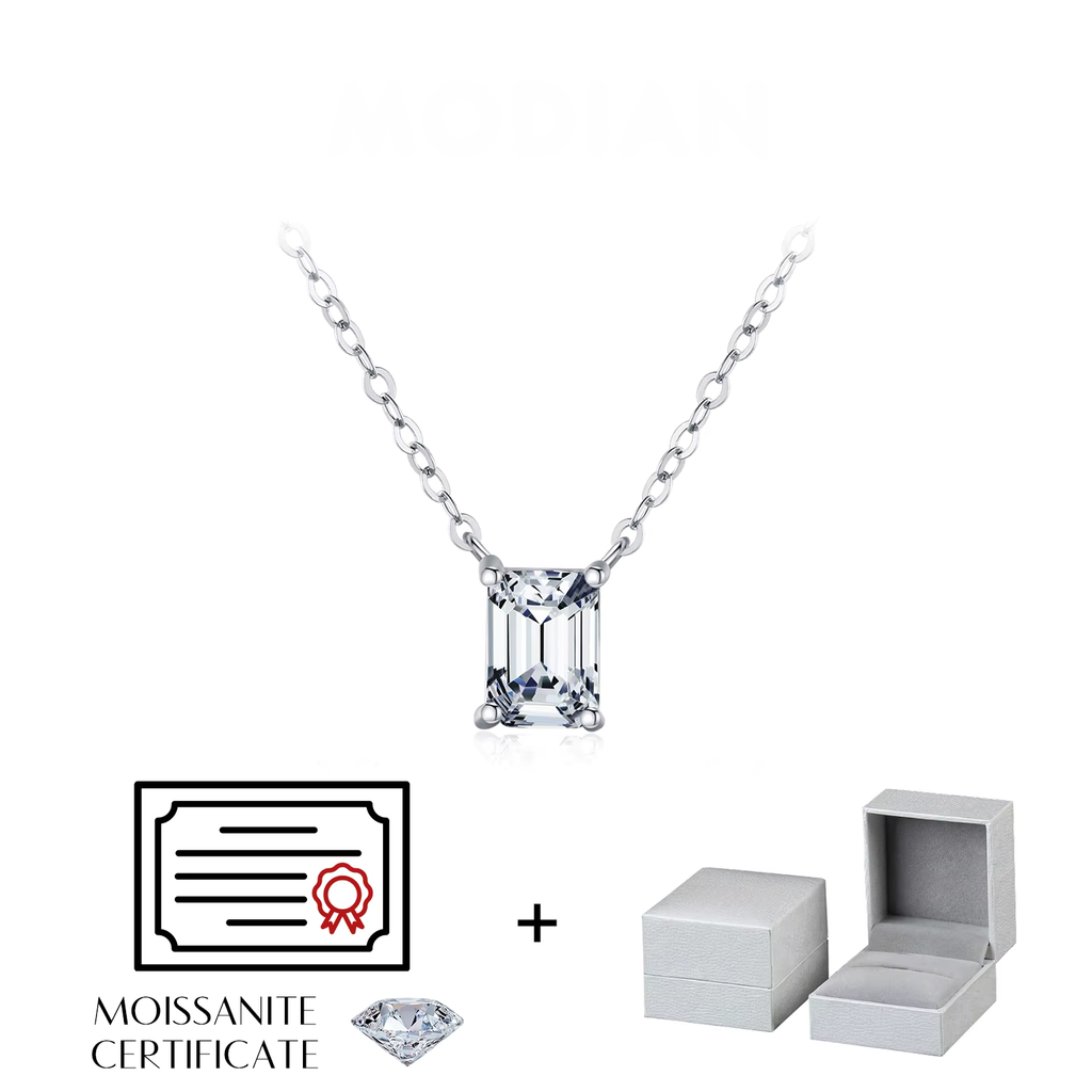 Moissanite Pendant Necklace