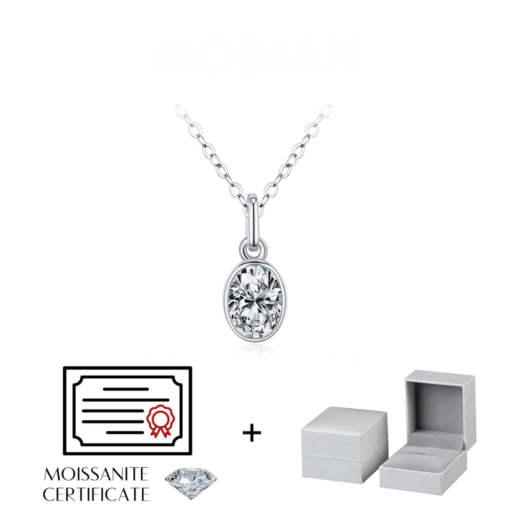 Moissanite Pendant Necklace
