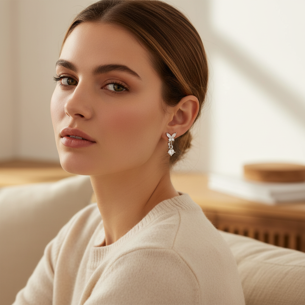 Butterfly Earrings - Third Angle