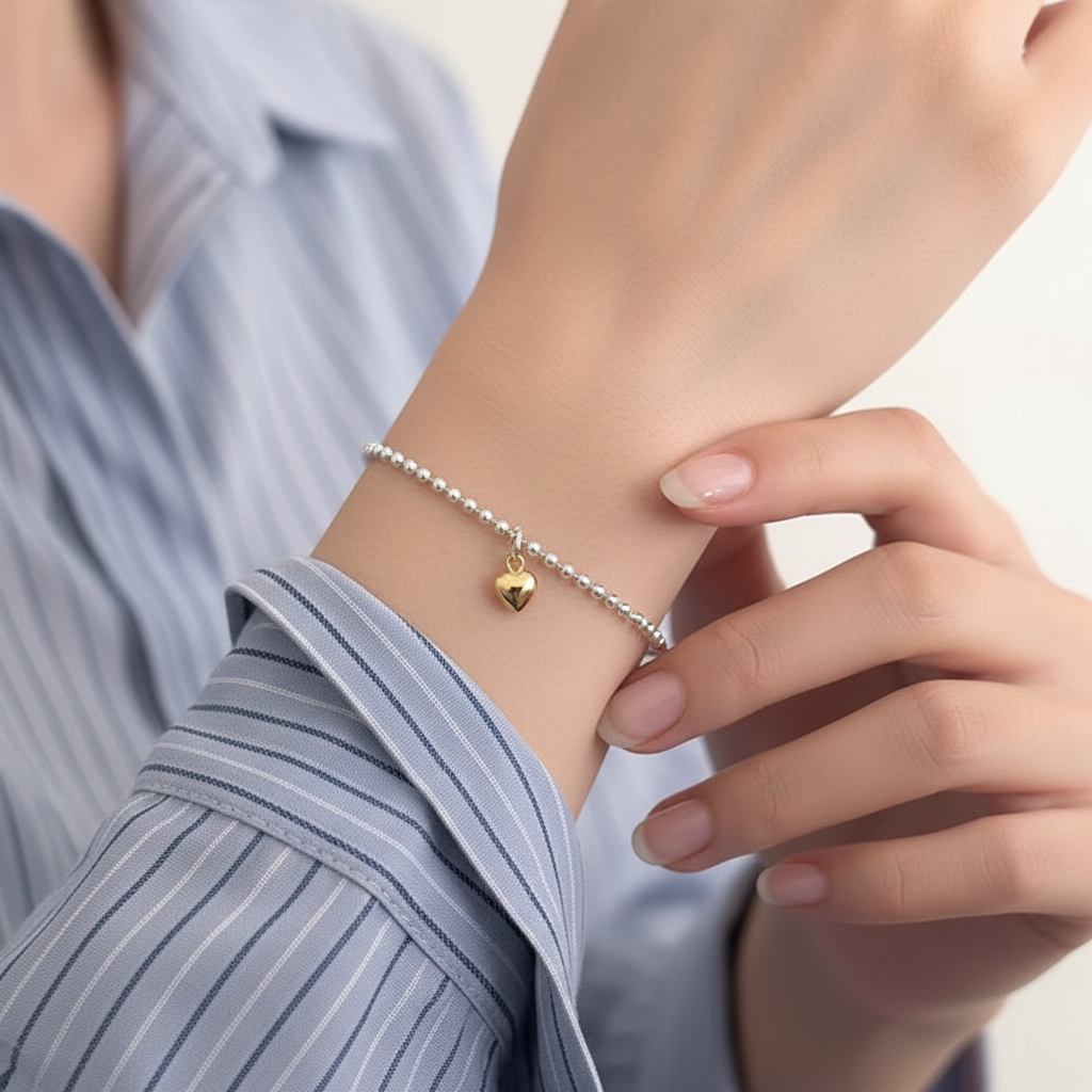 Heart of Silver Bracelet