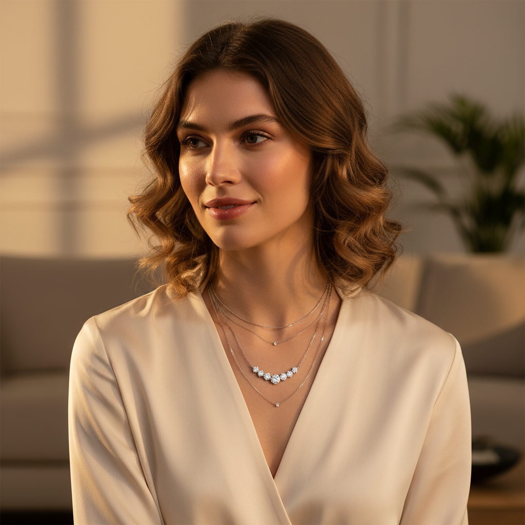 Moissanite Necklace 3