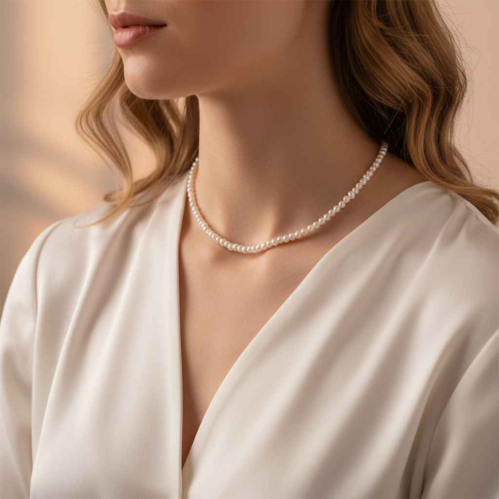 Pearl Necklace Lifestyle